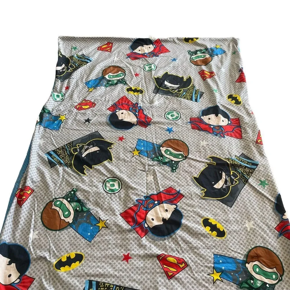 Warner Bros. Super Heros Batman, Superman & Green Lantern Comforter Kids Bedroom